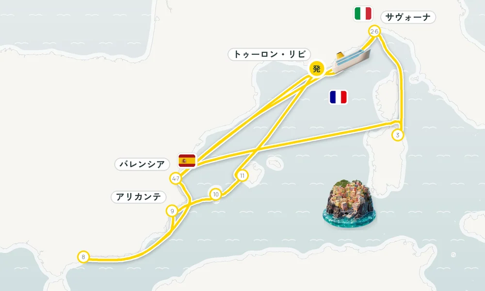 航路マップ