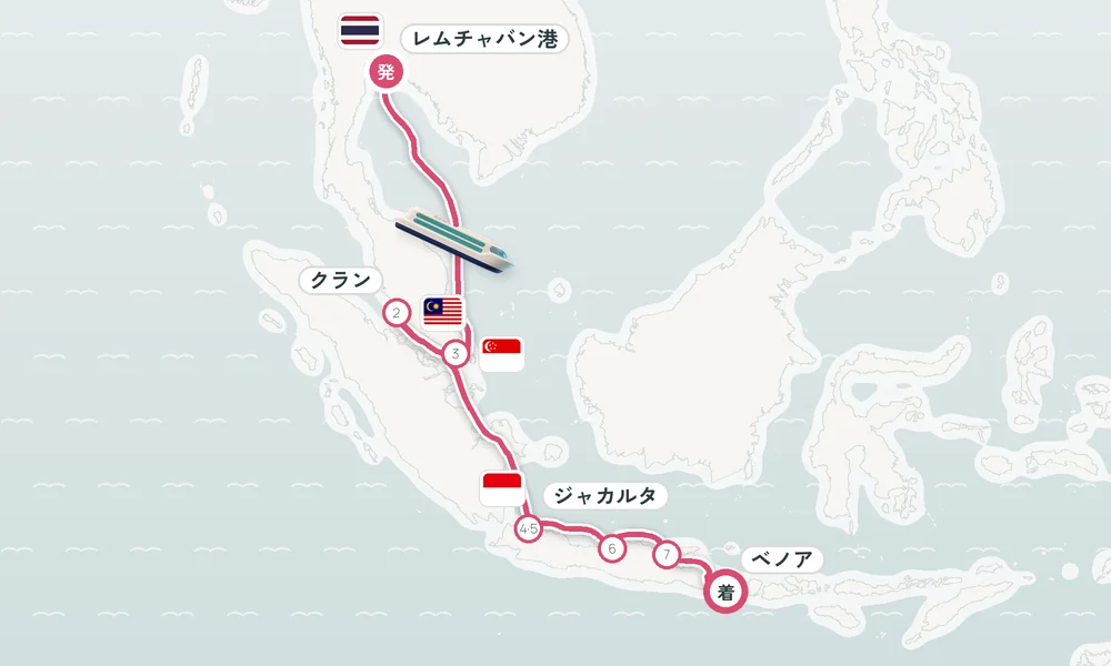 航路マップ