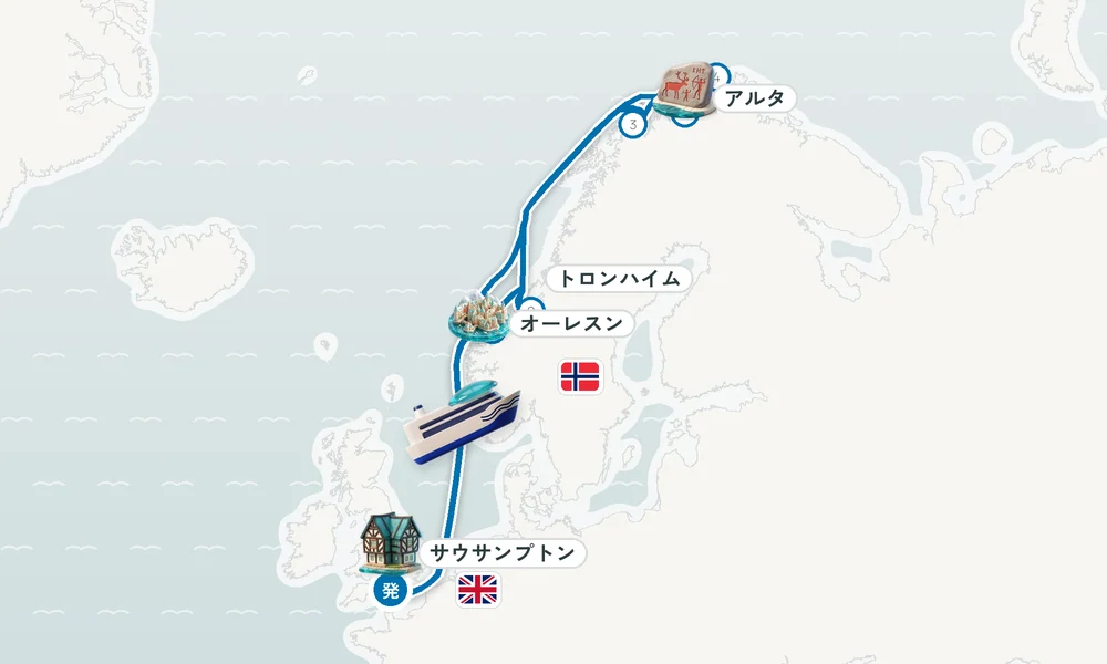 航路マップ