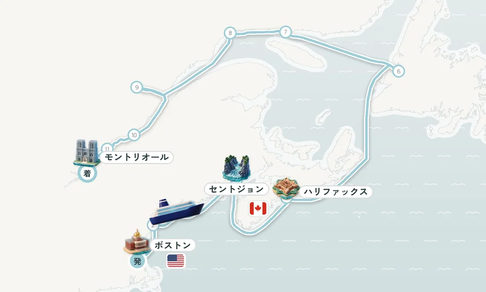 航路マップ