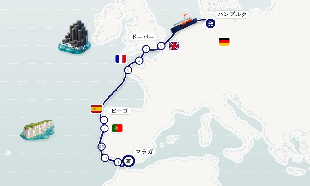 航路マップ