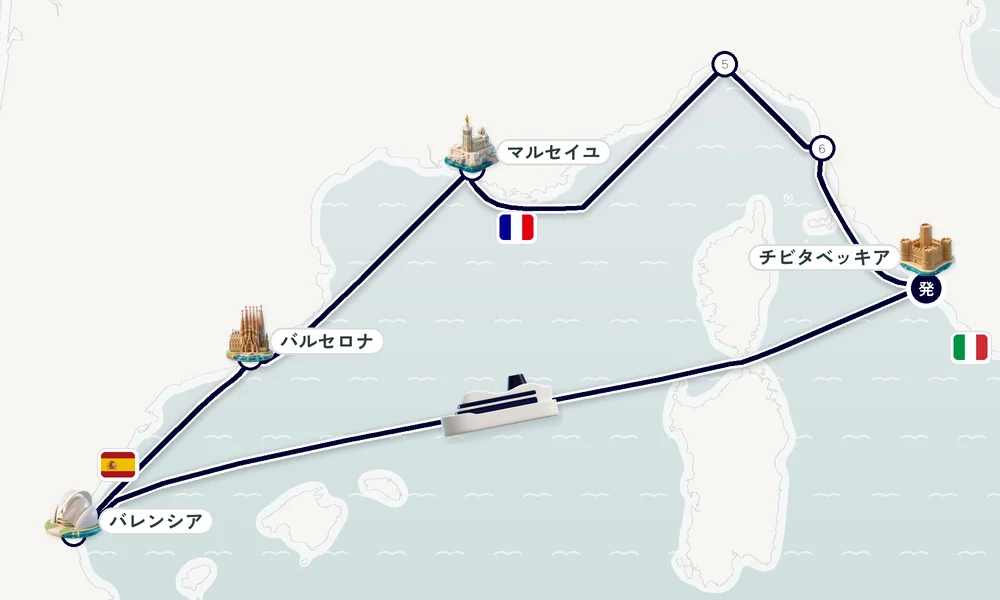 航路マップ