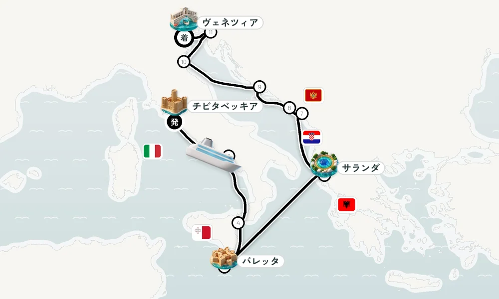 航路マップ