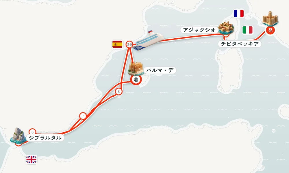 航路マップ