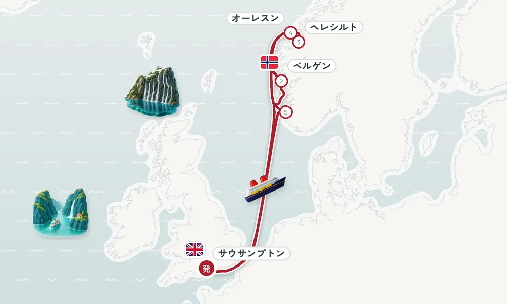 航路マップ