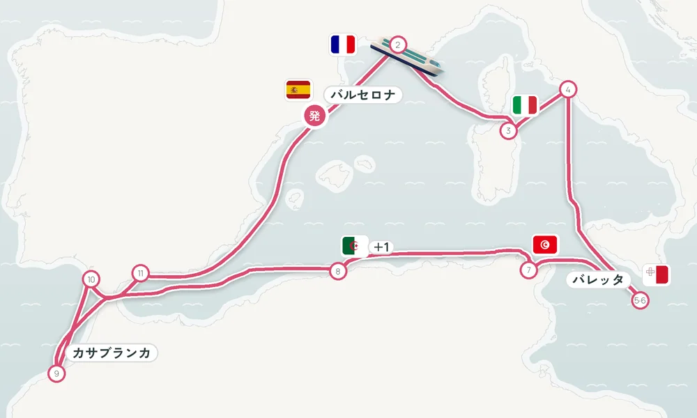 航路マップ