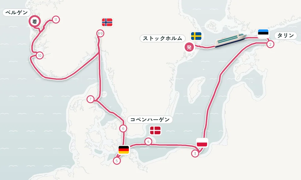 航路マップ
