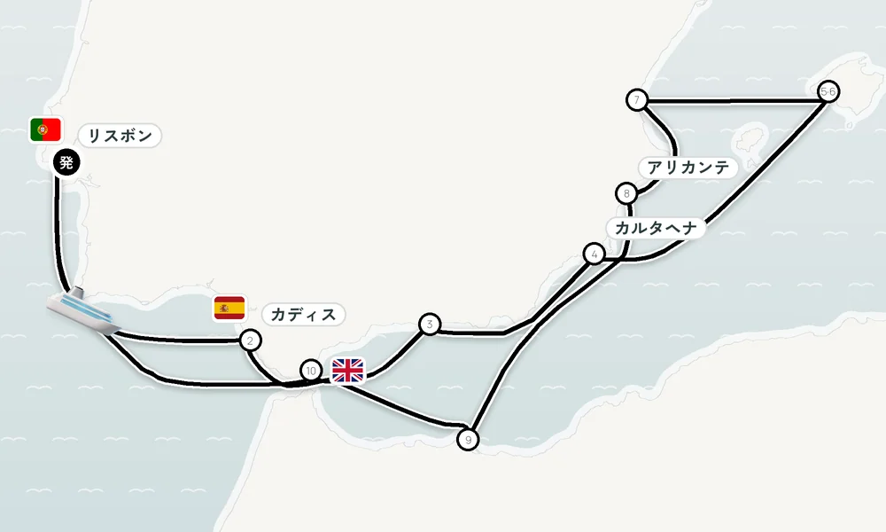 航路マップ