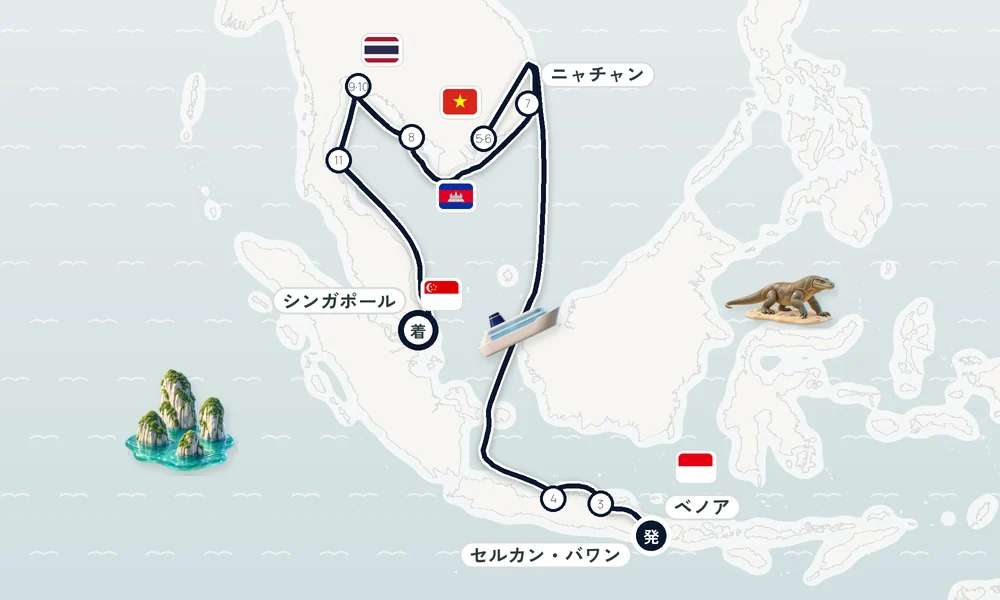 航路マップ