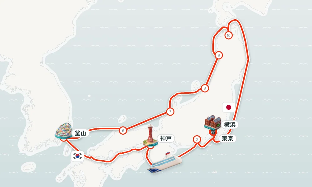 航路マップ