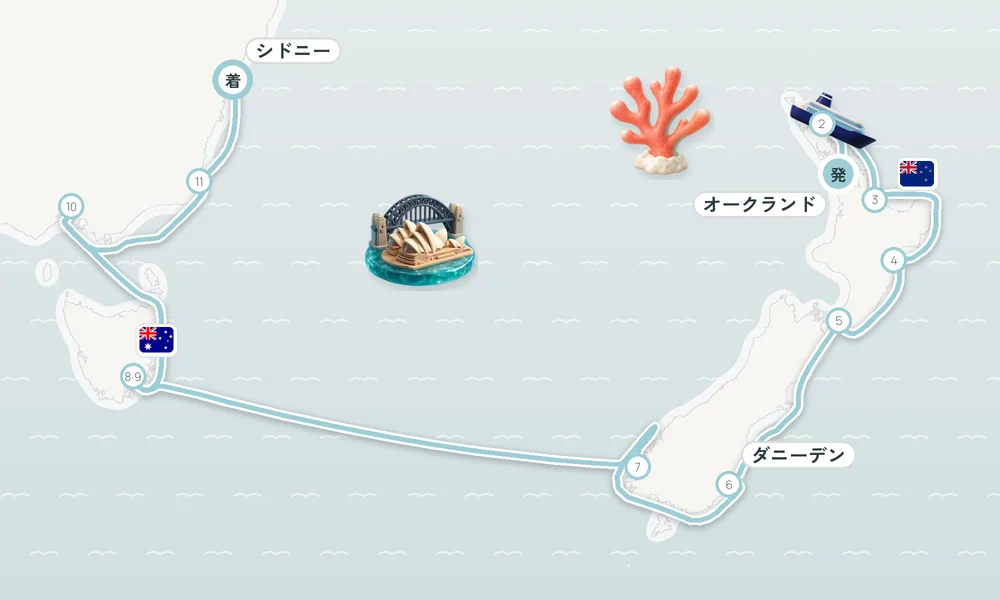 航路マップ
