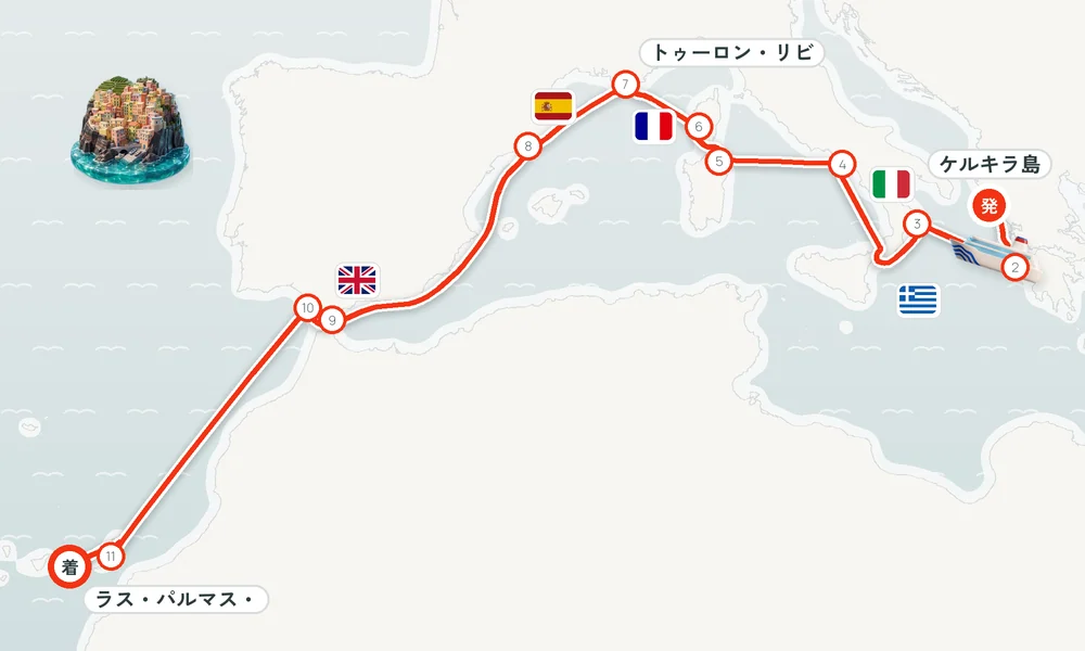 航路マップ