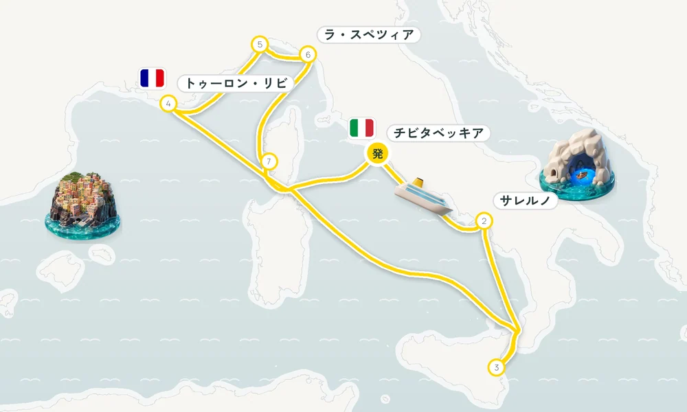 航路マップ