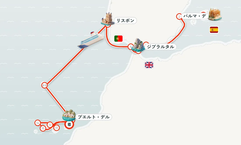 航路マップ