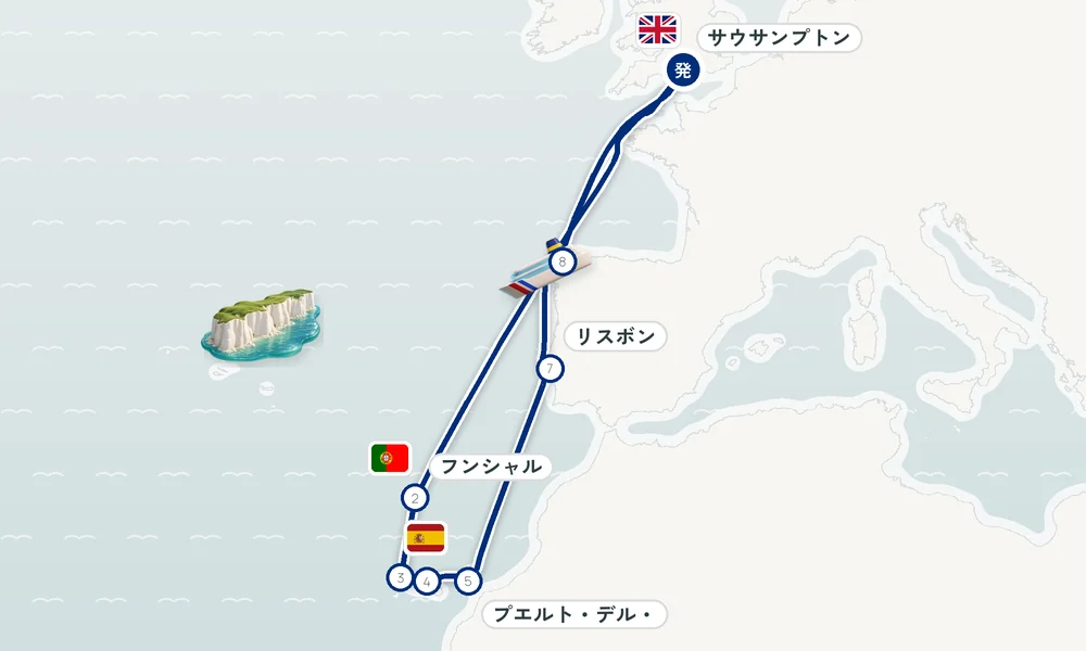 航路マップ