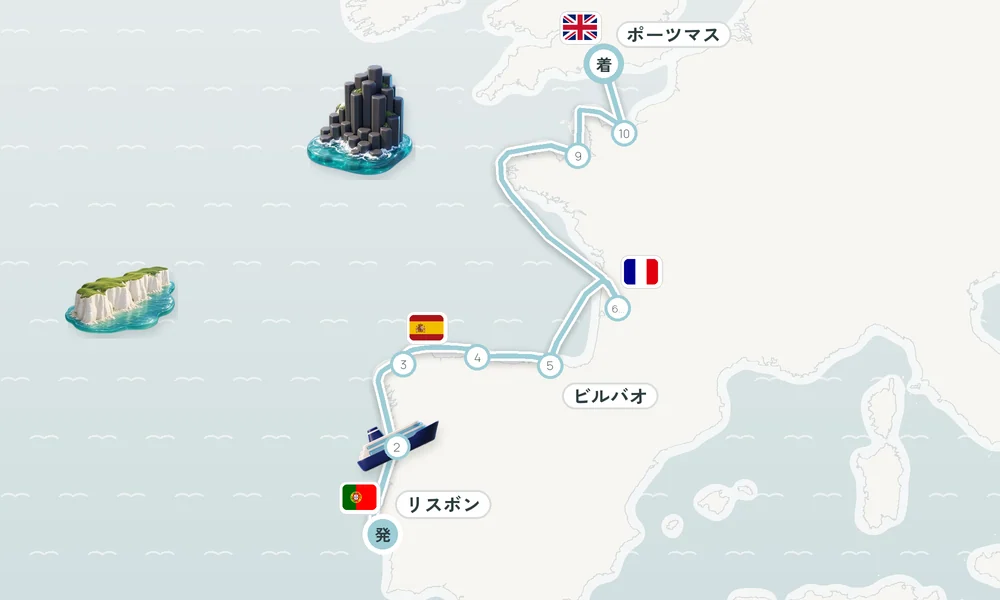 航路マップ