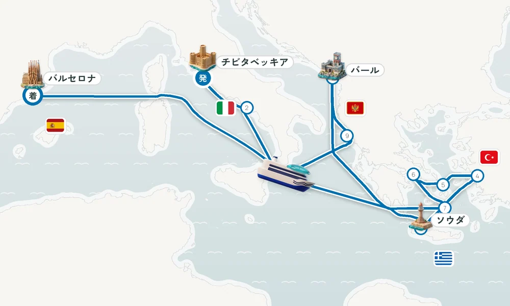 航路マップ