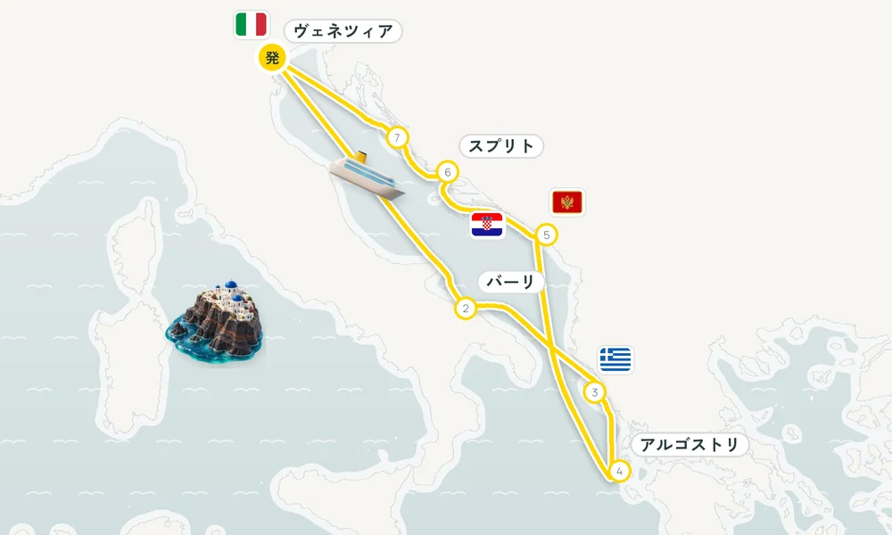 航路マップ