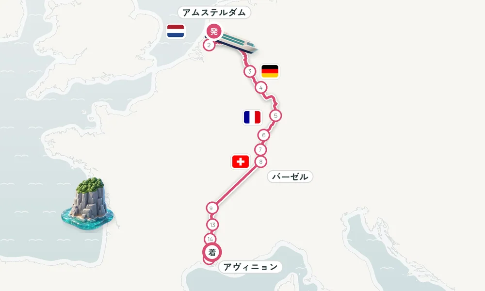 航路マップ