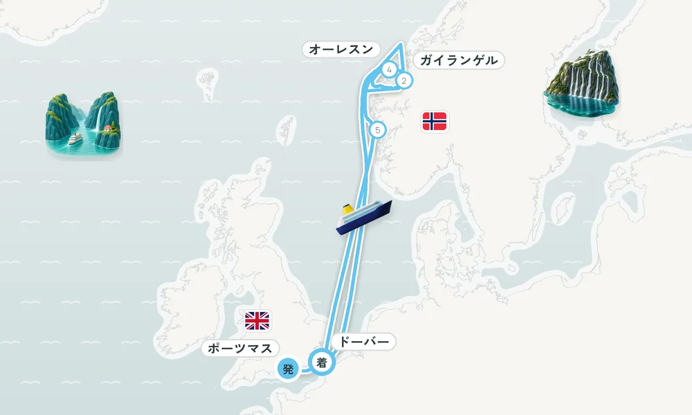 航路マップ