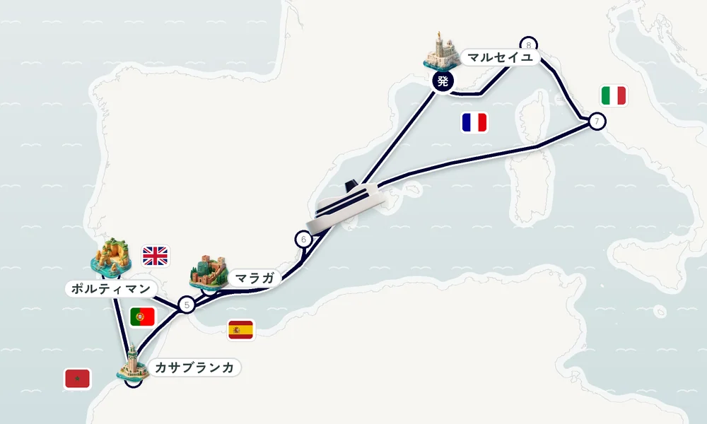 航路マップ