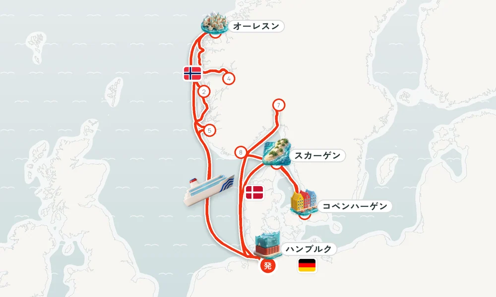 航路マップ