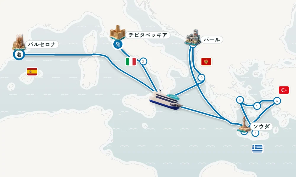 航路マップ