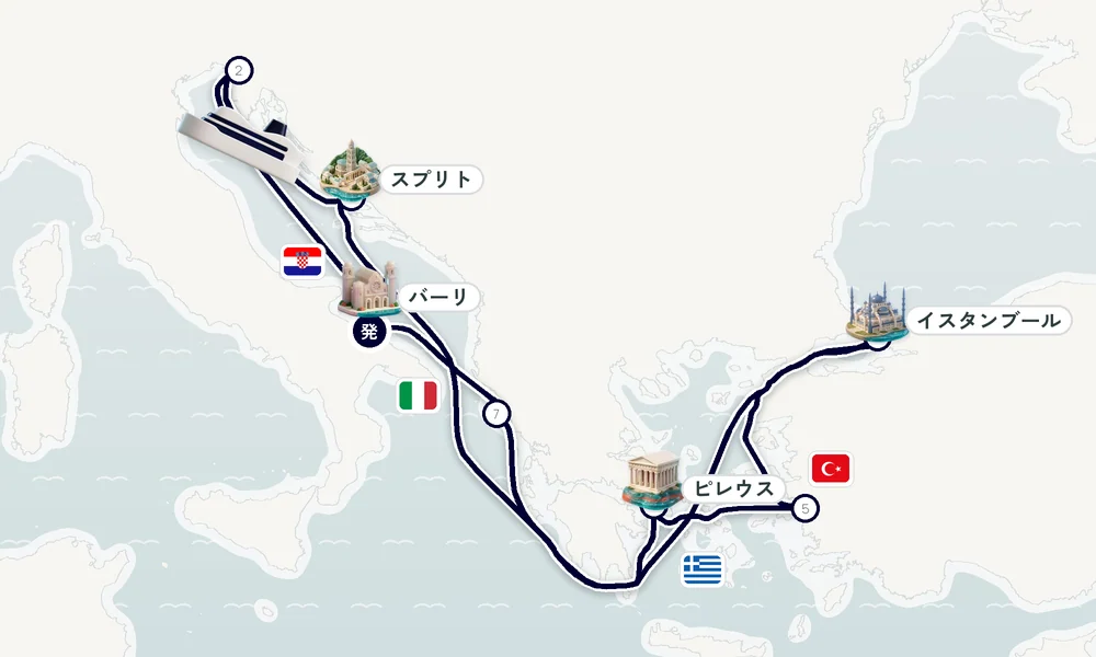 航路マップ