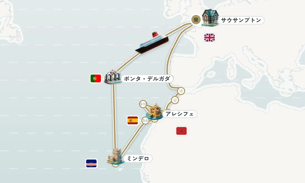 航路マップ