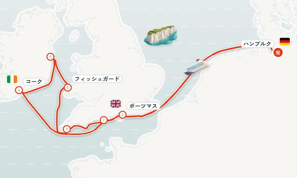 航路マップ