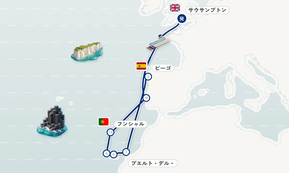 航路マップ