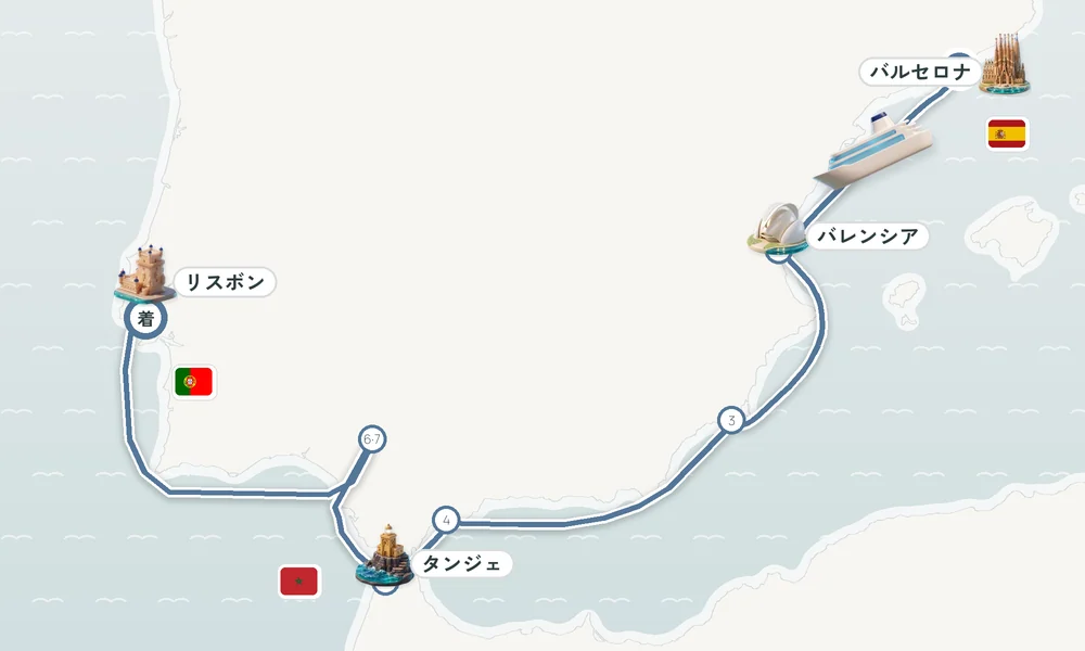 航路マップ