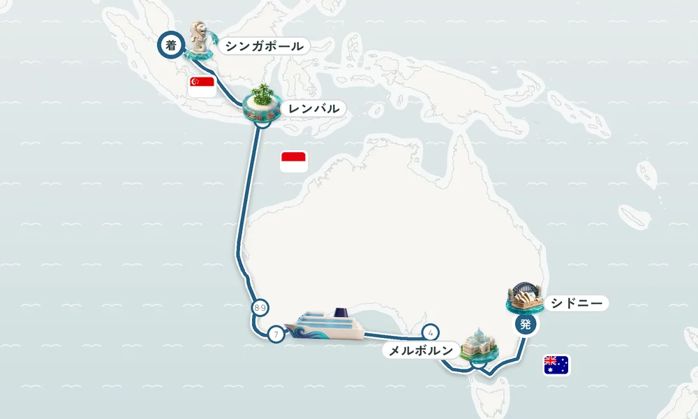 航路マップ