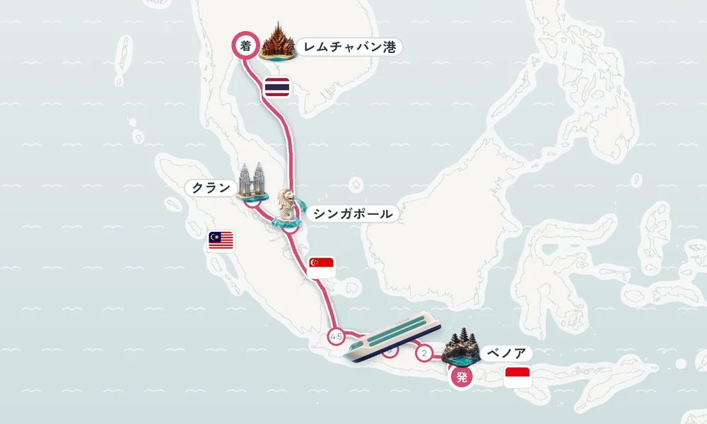 航路マップ