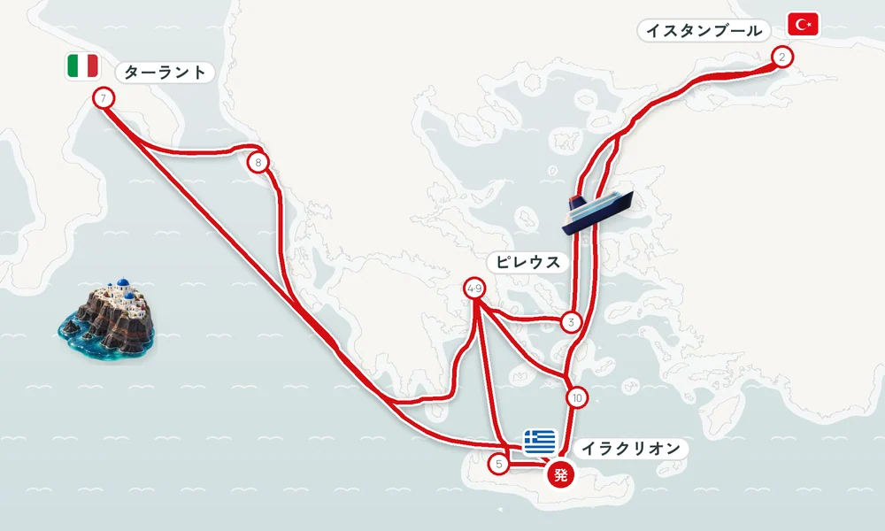 航路マップ