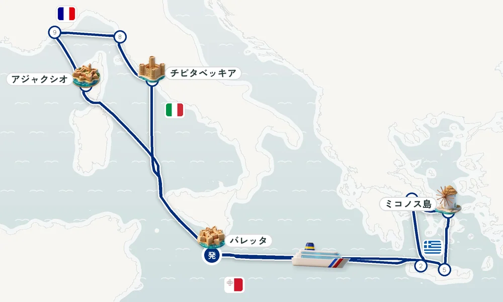航路マップ