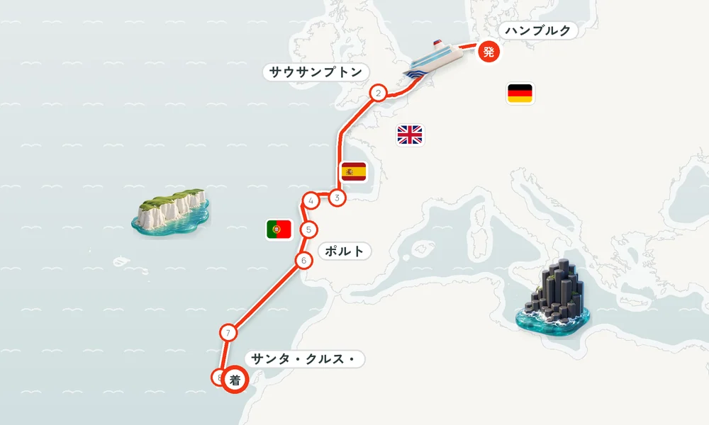 航路マップ