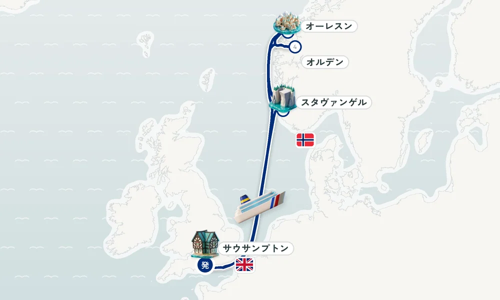 航路マップ