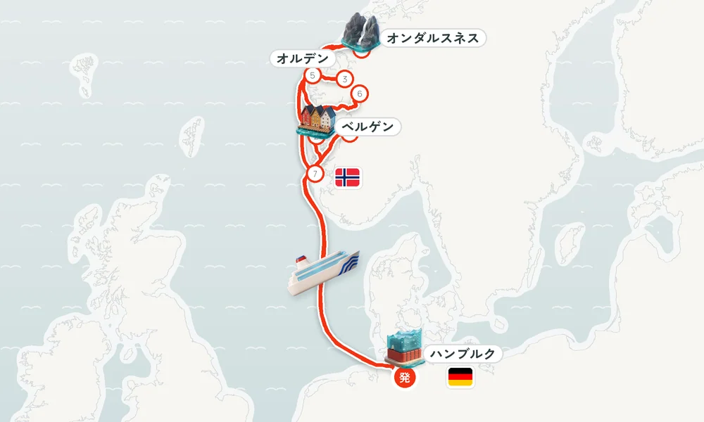 航路マップ