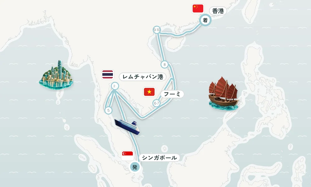 航路マップ