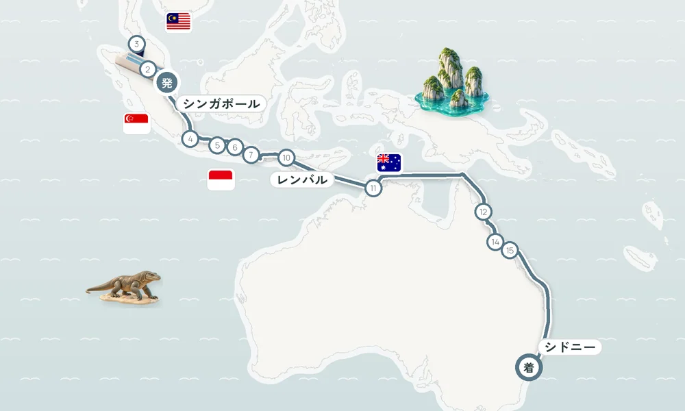 航路マップ