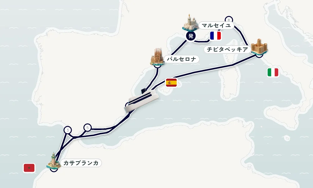 航路マップ