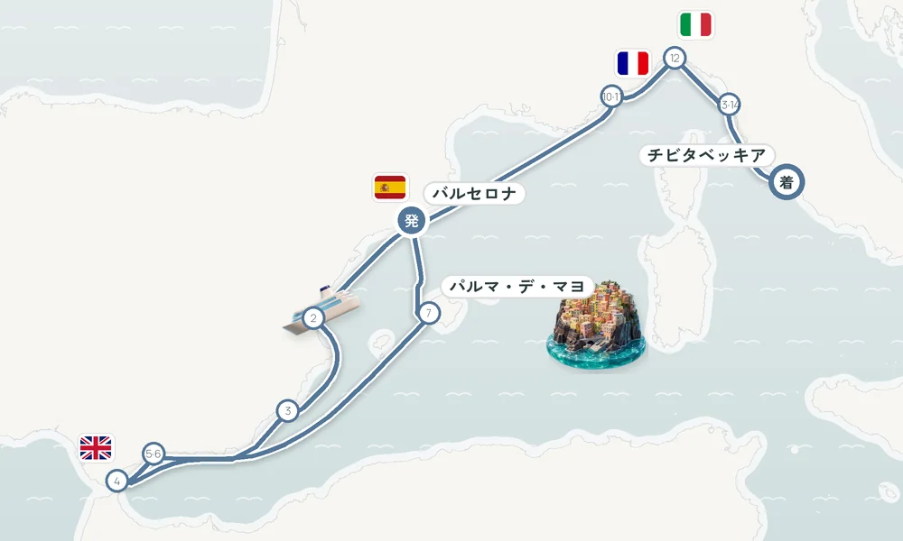 航路マップ