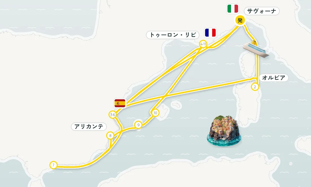 航路マップ