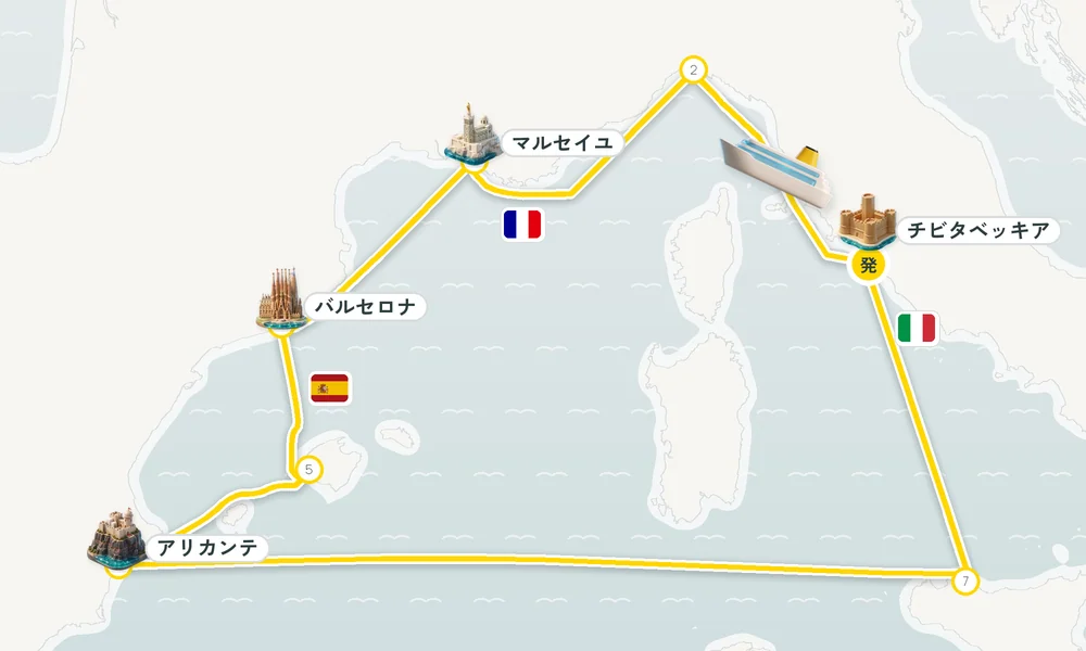 航路マップ