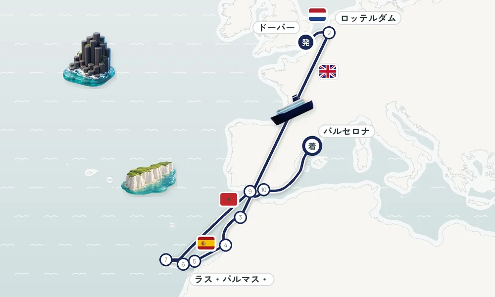 航路マップ
