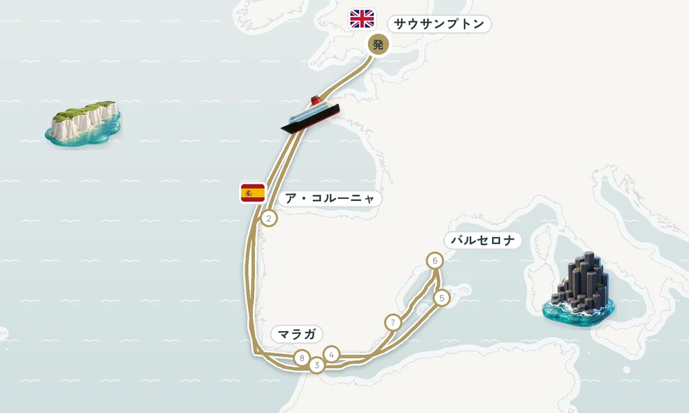 航路マップ