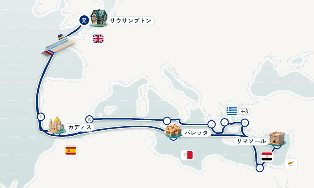 航路マップ