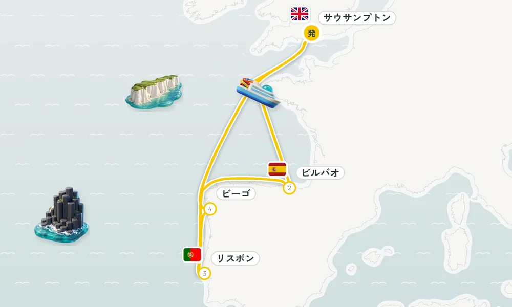 航路マップ