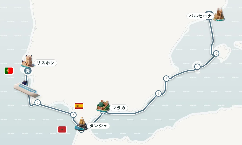 航路マップ